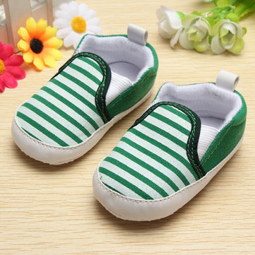 Bambin bébé bébés marcheurs de bande navale semelles souples crèche chaussures