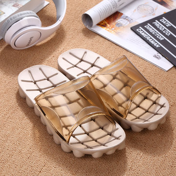 Unisexe pantoufle maison salle de bain intérieure slip de facon confortable sur les chaussures