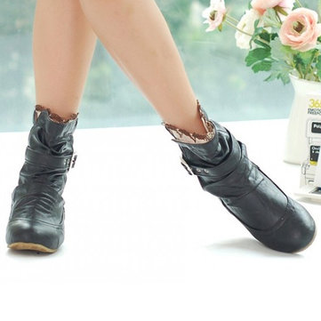 Nous taille 5-13 glisser sur les chaussures bout rond orteil court occasionnels pour les femmes