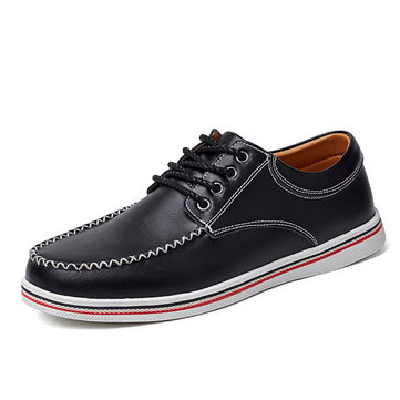 Nous taille 6.5-11.5 hommes occasionnels en plein air bas haut rond orteil cuir oxfords