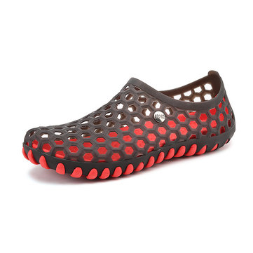 Men Sandals Casual Beach Slip On Hollow Out Chaussures d'extérieur