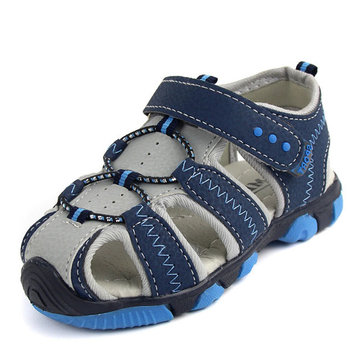 Garcons Sports de plein air sandales chaussures enfants enfants respirante causales plage découpe à plat chaussures d'été