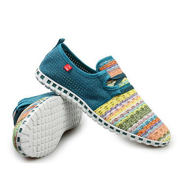 Hommes occasionnels respirante espadrilles maille arc-pied chaussures de sport
