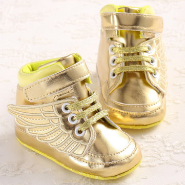Or ailes noires fraiche bébé garcon Chaussures fille bambin crèche