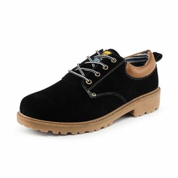 Nouvelle mode d'hommes chaussures de bottes courtes pu résistantes à l'usure breathable décontractées supérieures basses