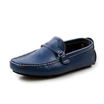 Nous la taille 6.5-12 hommes cuir décontractée conduite en plein air appartements souples mocassins chaussures