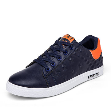 Hommes occasionnels lacent chaussures de sport en plein air marche chaussures de course de sport