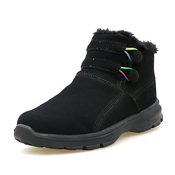 Bottes de neige Gardez la doublure en fourrure douce Coton Non Slip Chaussures de sport en plein air