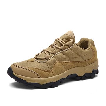 Hommes chaussures de randonnée en coton mélangé à bout rond lacets de sport en cours d'exécution baskets