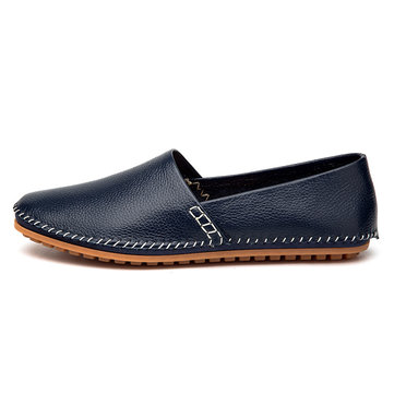 Nous taille 6.5-11.5 souple en cuir plat conduite mocassins respirant feuillet sur les chaussures