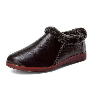 Doublure en fourrure synthétique chaude de grande taille sur les bottines de nez à la cheville