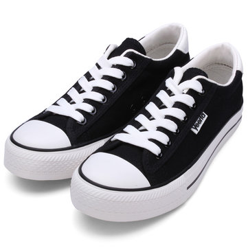 Les femmes toile classique lacent chaussures occasionnels de sport